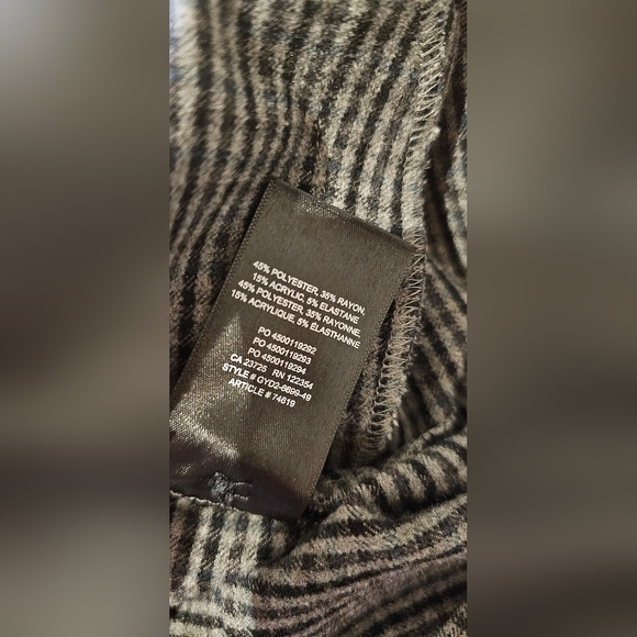 Aritzia Sunday best freshman plaid High-Rise Rise Pants Size 2 - Picture 8 of 10